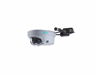 VPort 06-2L28M-CT - EN50155,FHD,H.264/MJPEG IP camera,M12 connector,1 audio input, 24VDC,2.8mm Lens,-25 to55 by MOXA